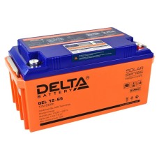 Delta GEL 12-65. Аккумулятор герметичный свинцово-кислотный. Delta
