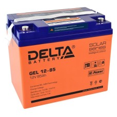 Delta GEL 12-85. Аккумулятор герметичный свинцово-кислотный. Delta