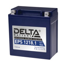 Delta EPS 1218.1. Аккумулятор герметичный свинцово-кислотный стартерный. Delta