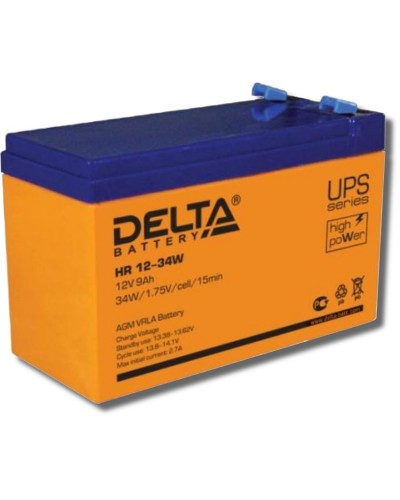 Delta HR 12-34 W. Аккумулятор герметичный свинцово-кислотный. Delta в Новом Уренгое