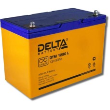 Delta DTM 1290 L. Аккумулятор герметичный свинцово-кислотный. Delta
