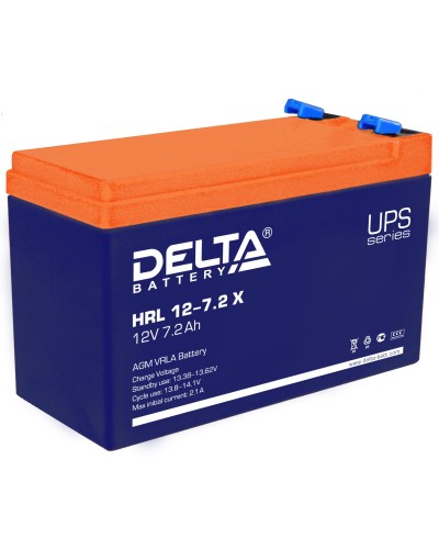 Delta HRL 12-7.2 X. Аккумулятор герметичный свинцово-кислотный. Delta в Новом Уренгое