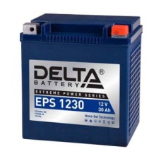 Delta EPS 1230. Аккумулятор герметичный свинцово-кислотный стартерный. Delta
