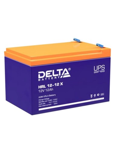 Delta HRL 12-12 X. Аккумулятор герметичный свинцово-кислотный. Delta в Новом Уренгое