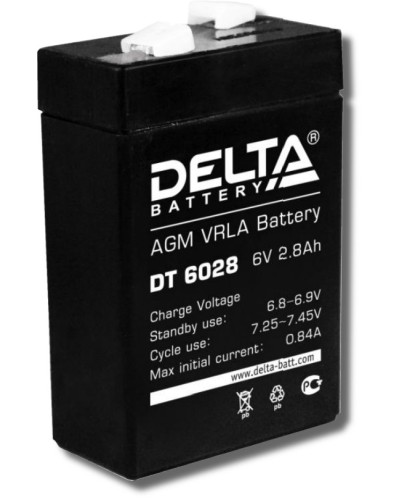 Delta DT 6028. Аккумулятор герметичный свинцово-кислотный. Delta в Новом Уренгое