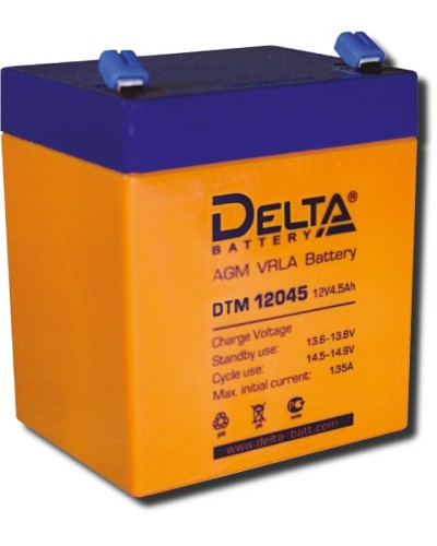 Delta DTM 12045. Аккумулятор герметичный свинцово-кислотный. Delta в Новом Уренгое