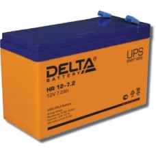 Delta HR 12-7.2. Аккумулятор герметичный свинцово-кислотный. Delta