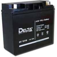 Delta DT 1218. Аккумулятор герметичный свинцово-кислотный. Delta