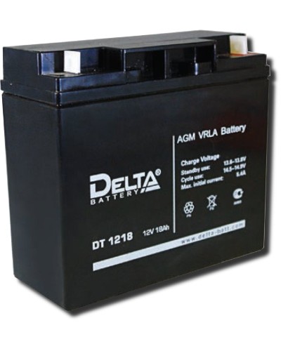 Delta DT 1218. Аккумулятор герметичный свинцово-кислотный. Delta в Новом Уренгое