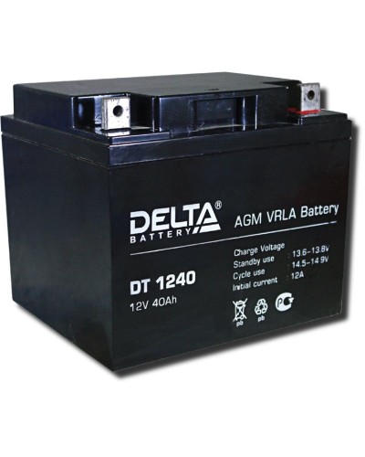 Delta DT 1240. Аккумулятор герметичный свинцово-кислотный. Delta в Новом Уренгое