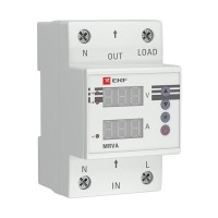 MRVA 40A PROxima (MRVA-40A). Реле напряжения и тока с дисплеем. EKF
