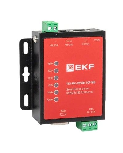 TSX-MC-232/485-TCP-MB. Преобразователь RS-232/485 в Ethernet. EKF в Новом Уренгое