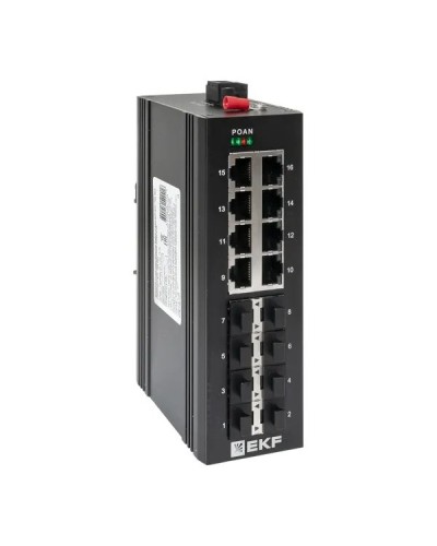 TSX-U-8GX/SFP-8GT. Промышленный неуправляемый коммутатор. EKF в Новом Уренгое