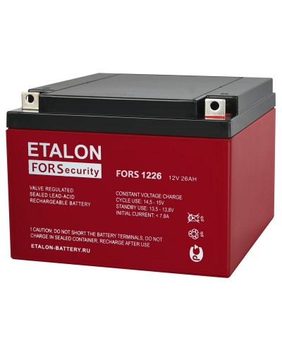 ETALON FORS 1226. Аккумулятор герметичный свинцово-кислотный. ETALON в Новом Уренгое