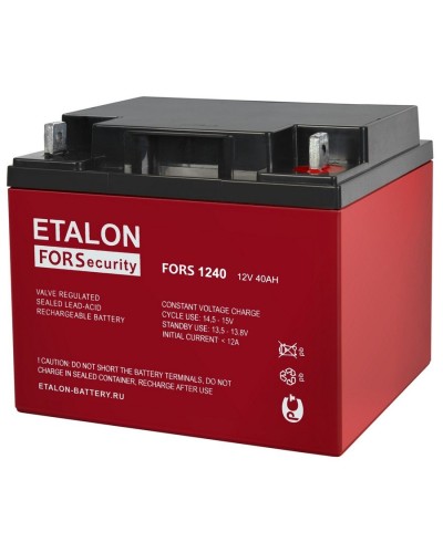 ETALON FORS 1240. Аккумулятор герметичный свинцово-кислотный. ETALON в Новом Уренгое