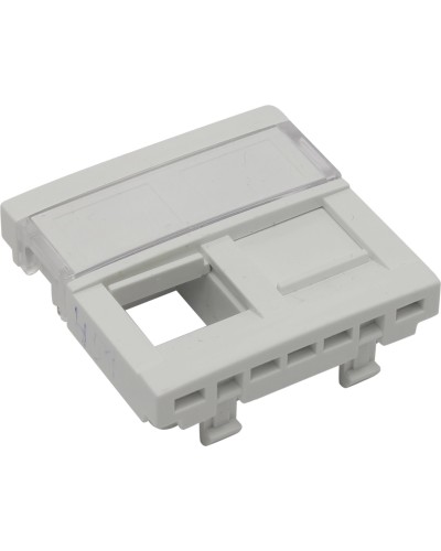 Вставка для 2-х модулей под RJ-45 кат.5e UTP, белая (45971 SBR): Вставка для 2-х модулей в Новом Уренгое