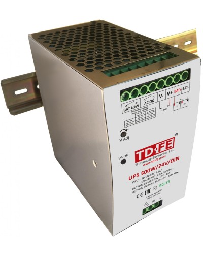 UPS 300W/24V/DIN. Источник вторичного электропитания резервированный. FARADAY в Новом Уренгое
