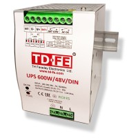 UPS 600W/48V/DIN. Источник вторичного электропитания резервированный. FARADAY