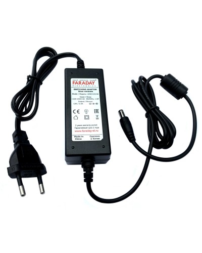 24W/12V/2A. Импульсный блок питания в пластиковом корпусе. FARADAY в Новом Уренгое