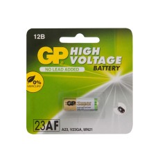 GP 23AF (GP 23AFRA-2F1), БЛИСТЕР. Высоковольтная батарейка 12В. GP Batteries
