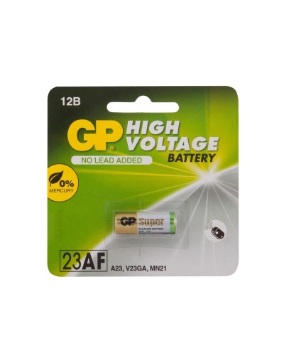 GP 23AF (GP 23AFRA-2F1), БЛИСТЕР. Высоковольтная батарейка 12В. GP Batteries в Новом Уренгое