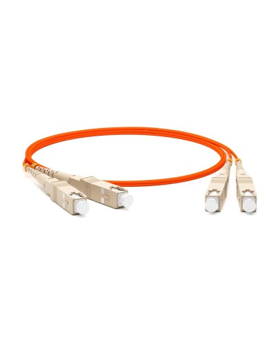 FC-D2-50-SC/PR-SC/PR-H-1M-LSZH-OR. Патч-корд волоконно-оптический SC-SC. Hyperline в Новом Уренгое