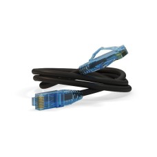 PC-LPM-UTP-RJ45-RJ45-C6-0.3M-LSZH-BK. Патч-корд медный. Hyperline