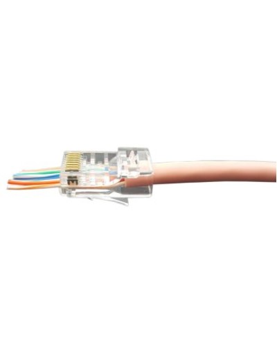 PLEZ-8P8C-U-C6-100 (100 шт). Разъем RJ-45. Hyperline в Новом Уренгое