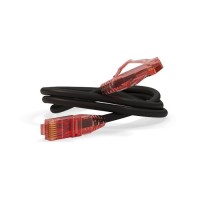 PC-LPM-UTP-RJ45-RJ45-C5e-0.3M-LSZH-BK. Патч-корд медный. Hyperline