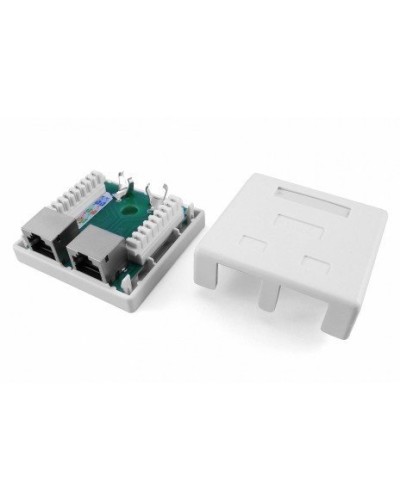 SB1-2-8P8C-C5e-SH-WH. Розетка RJ-45. Hyperline в Новом Уренгое