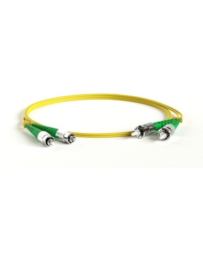 FC-D2-9-FC/AR-ST/AR-H-1M-LSZH-YL. Патч-корд волоконно-оптический ST-FC. Hyperline в Новом Уренгое