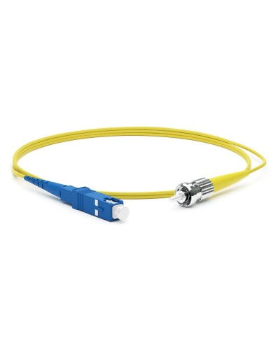 FC-S2-9-SC/UR-ST/UR-H-1M-LSZH-YL. Патч-корд волоконно-оптический одномодовый. Hyperline в Новом Уренгое