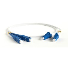 FC-D2-9A1-LC/UR-SC/UR-H-3M-LSZH-WH. Патч-корд волоконно-оптический LC-SC. Hyperline