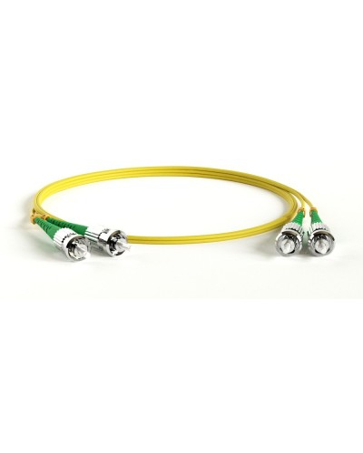 FC-D2-9-ST/AR-ST/AR-H-1M-LSZH-YL. Патч-корд волоконно-оптический ST-ST. Hyperline в Новом Уренгое