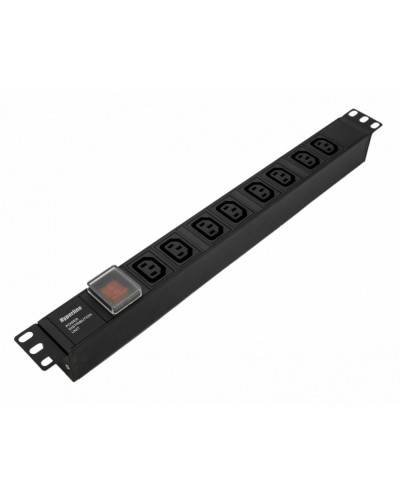 SHE19-8IEC-S-IEC. Блок розеток 19. Hyperline в Новом Уренгое
