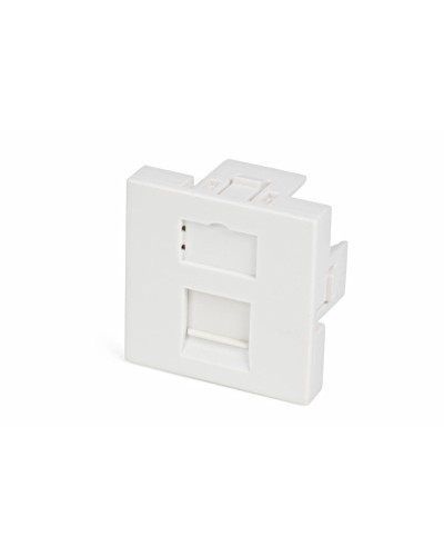 SIP2-1K-M45-45. Вставка 45х45 для 1 модуля формата Keystone Jack, со шторкой. Hyperline в Новом Уренгое