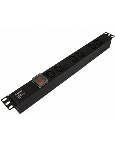 SHE19-6IEC-S-IEC. Блок розеток 19. Hyperline в Новом Уренгое