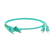 FC-D2-503-SC/PR-SC/PR-H-1M-LSZH-AQ. Патч-корд волоконно-оптический многомодовый. Hyperline