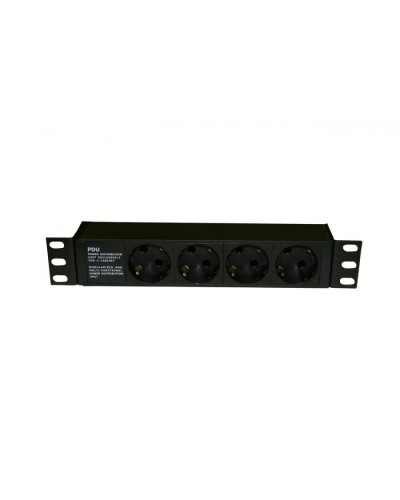 SHE10-4SH-IEC. Блок розеток 10. Hyperline в Новом Уренгое