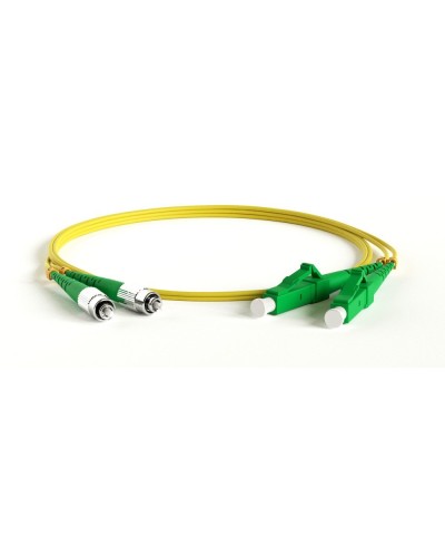 FC-D2-9-FC/AR-LC/AR-H-1M-LSZH-YL. Патч-корд волоконно-оптический FC-LC. Hyperline в Новом Уренгое