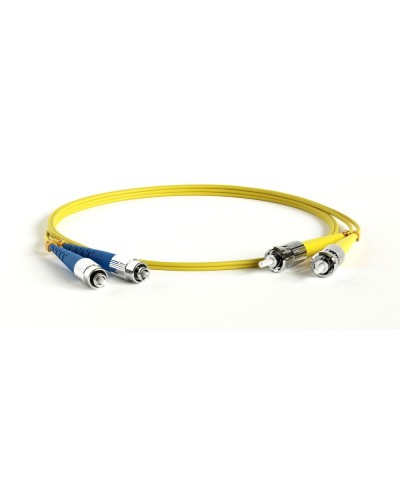 FC-D2-9-FC/UR-ST/UR-H-1M-LSZH-YL. Патч-корд волоконно-оптический ST-FC. Hyperline в Новом Уренгое