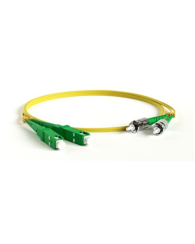 FC-D2-9-SC/AR-ST/AR-H-1M-LSZH-YL. Патч-корд волоконно-оптический ST-SC. Hyperline в Новом Уренгое