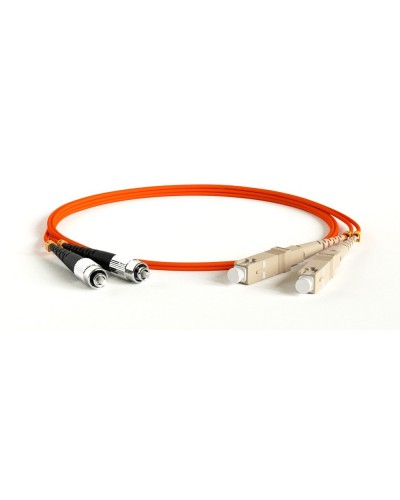 FC-D2-50-FC/PR-SC/PR-H-1M-LSZH-OR. Патч-корд волоконно-оптический SC-FC. Hyperline в Новом Уренгое