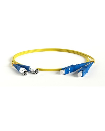 FC-D2-9-FC/UR-SC/UR-H-1M-LSZH-YL. Патч-корд волоконно-оптический SC-FC. Hyperline в Новом Уренгое