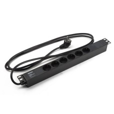 SHE19-6SH-2.5EU. Блок розеток 19. Hyperline