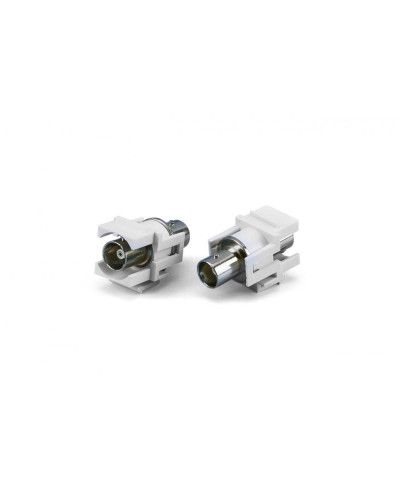 KJ1-BNC-D-WH. Вставка Keystone Jack RJ-45. Hyperline в Новом Уренгое