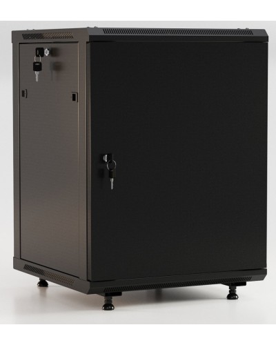 TWB-FC-1245-SR-RAL9004. Шкаф телекоммуникационный 19 настенный 12U. Hyperline в Новом Уренгое