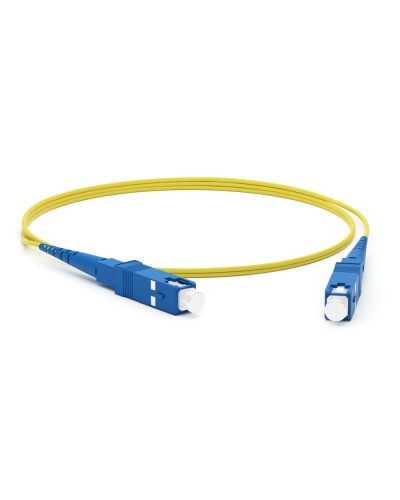FC-S2-9-SC/UR-SC/UR-H-1M-LSZH-YL. Патч-корд волоконно-оптический одномодовый. Hyperline в Новом Уренгое