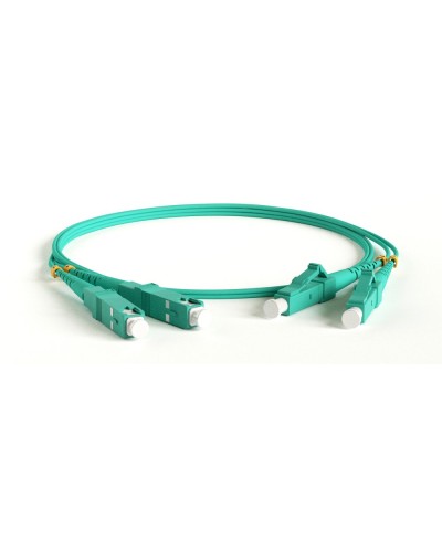 FC-D2-503-LC/PR-SC/PR-H-5M-LSZH-AQ. Патч-корд волоконно-оптический многомодовый. Hyperline в Новом Уренгое