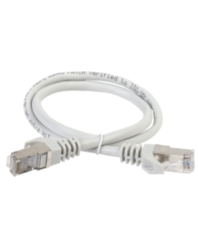 GENERICA Патч-корд кат. 5Е FTP 0,5м серый (PC01-C5EF-05M-G). Патч-корд медный. IEK в Новом Уренгое